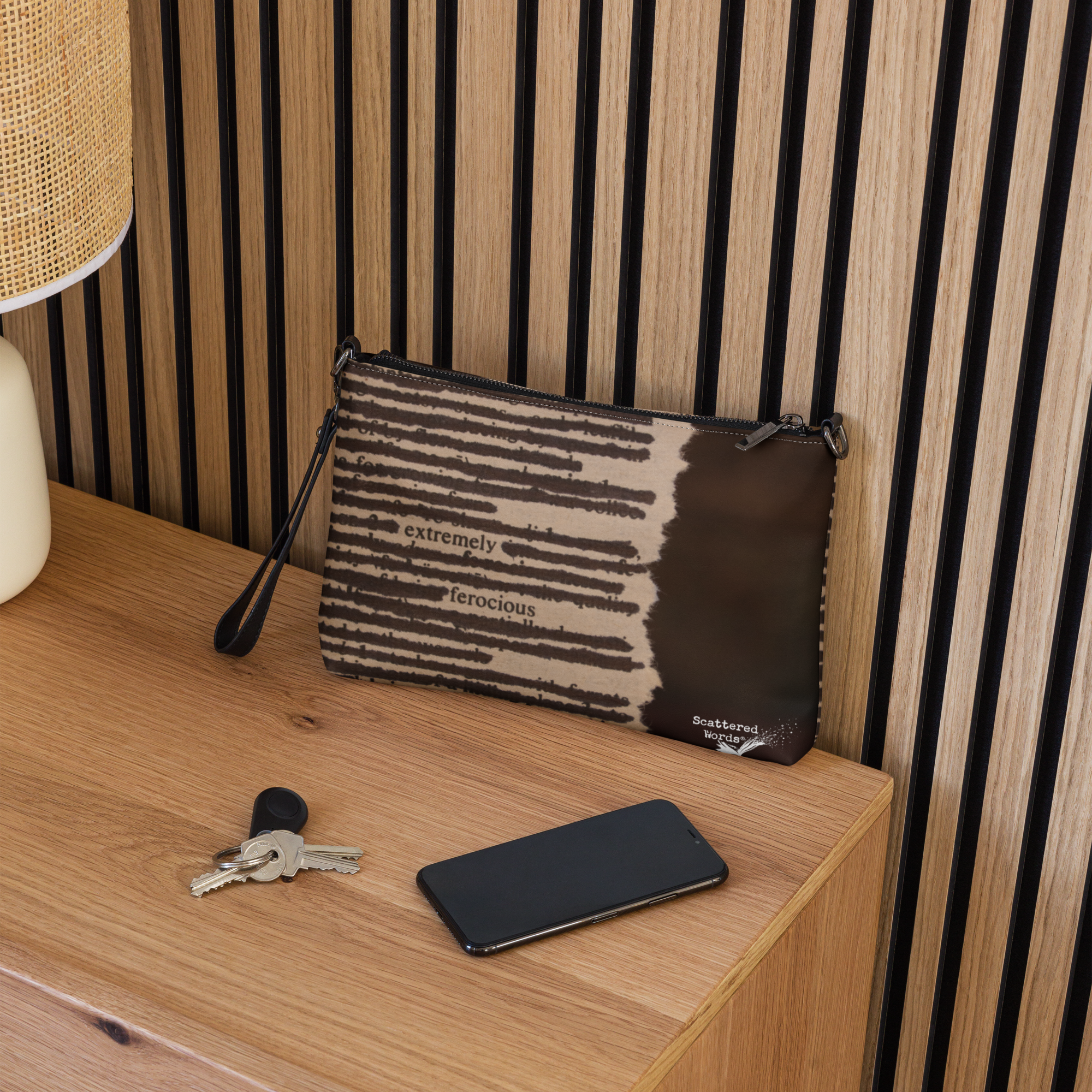 Extremely Ferocious Crossbody/Wristlet