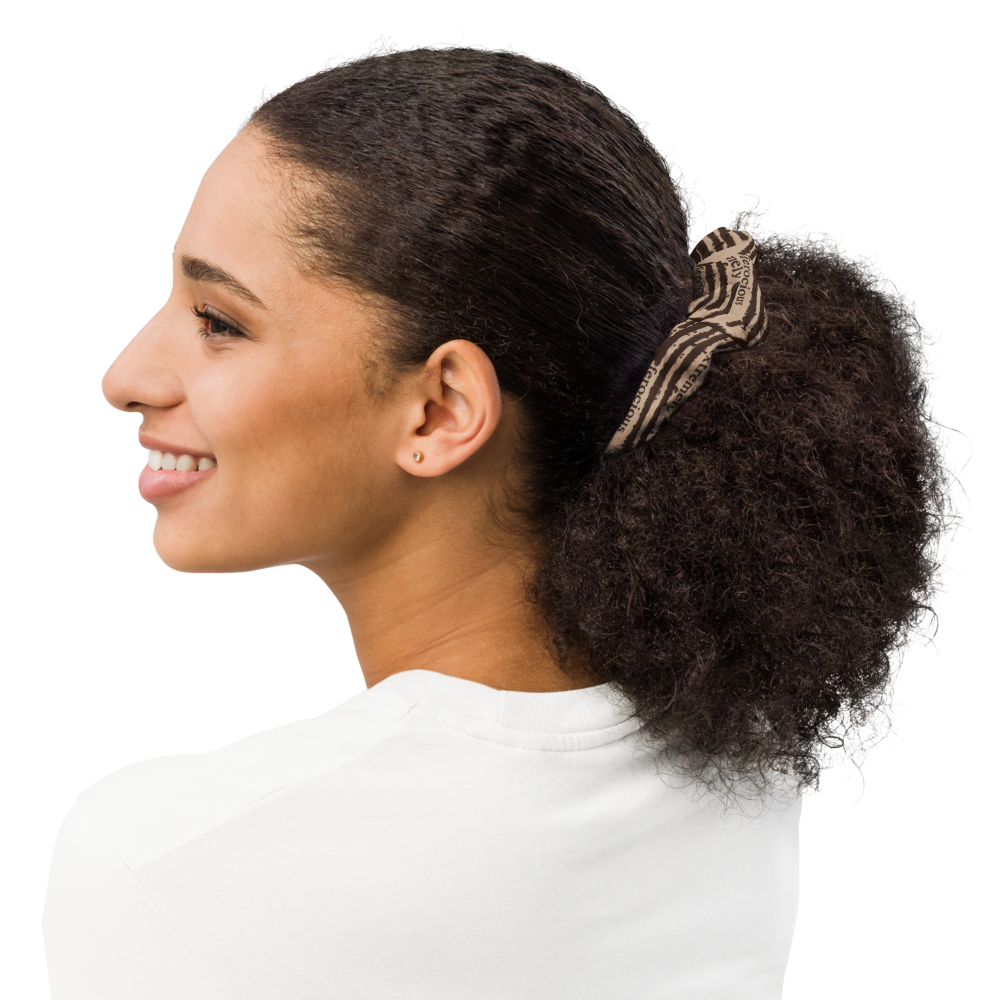 Extremely Ferocious Recycled Scrunchie