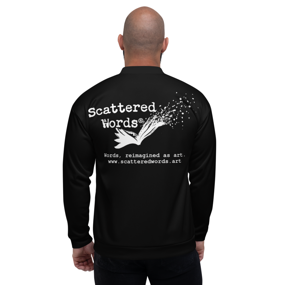 Scattered Words® Unisex Bomber Jacket