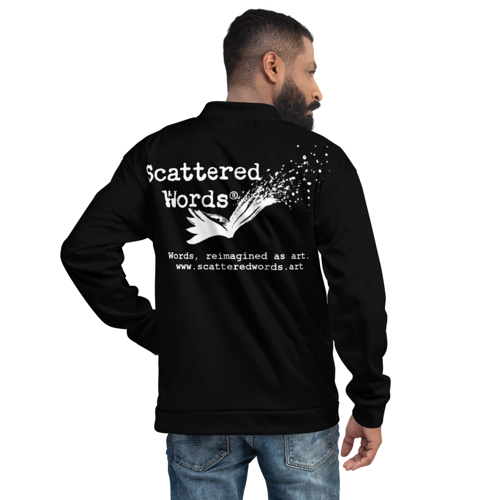 Scattered Words® Unisex Bomber Jacket