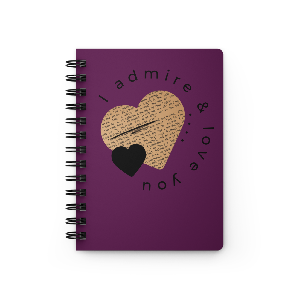 Ardently Yours Spiral Bound Journal