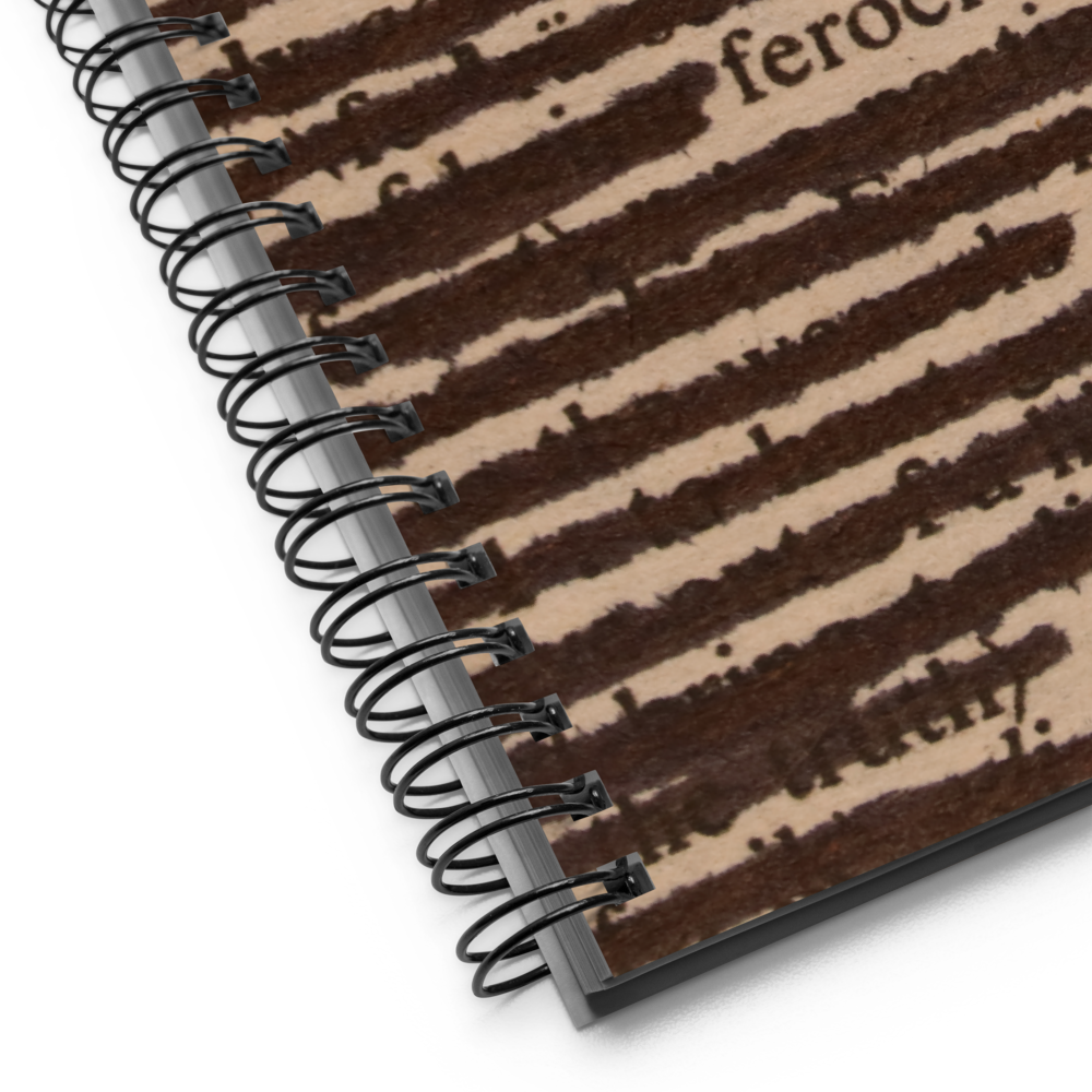 Extremely Ferocious Spiral Notebook