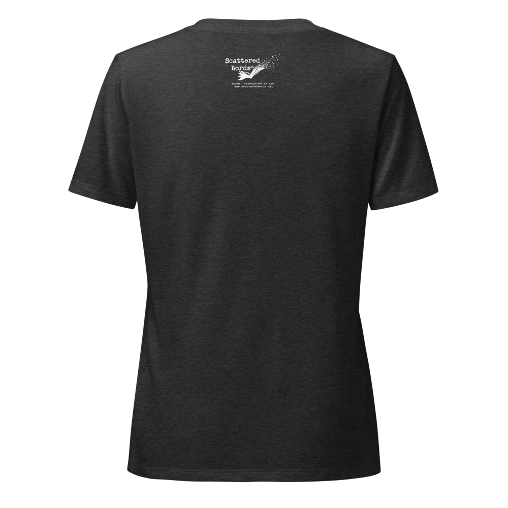 Ardently Yours White Heart Women's V-Neck T-Shirt